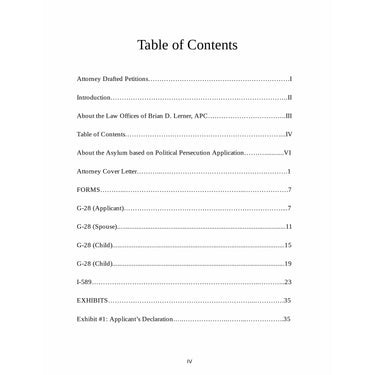 Application for Political Asylum with Derivatives/Dependants - Rocket Immigration Petitions